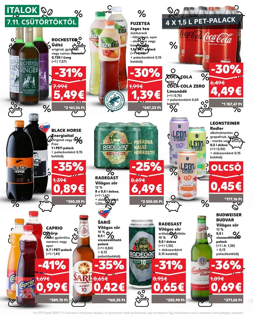 Kaufland akciós újság Losonc Rozsnyo Toketerebes Nagykurtos 07.11–07.17 – 24. oldal