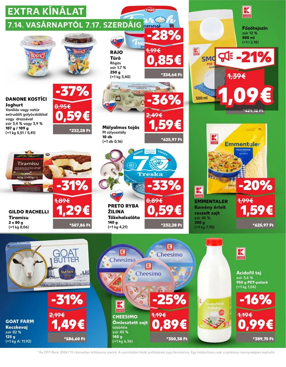 Kaufland akciós újság Losonc Rozsnyo Toketerebes Nagykurtos 07.11–07.17 – 35. oldal