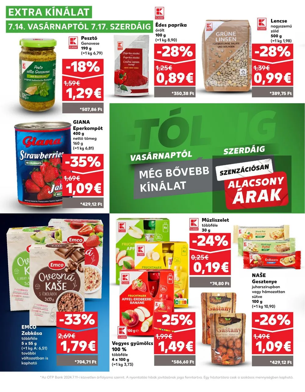 Kaufland akciós újság Losonc Rozsnyo Toketerebes Nagykurtos 07.11–07.17 – 37. oldal