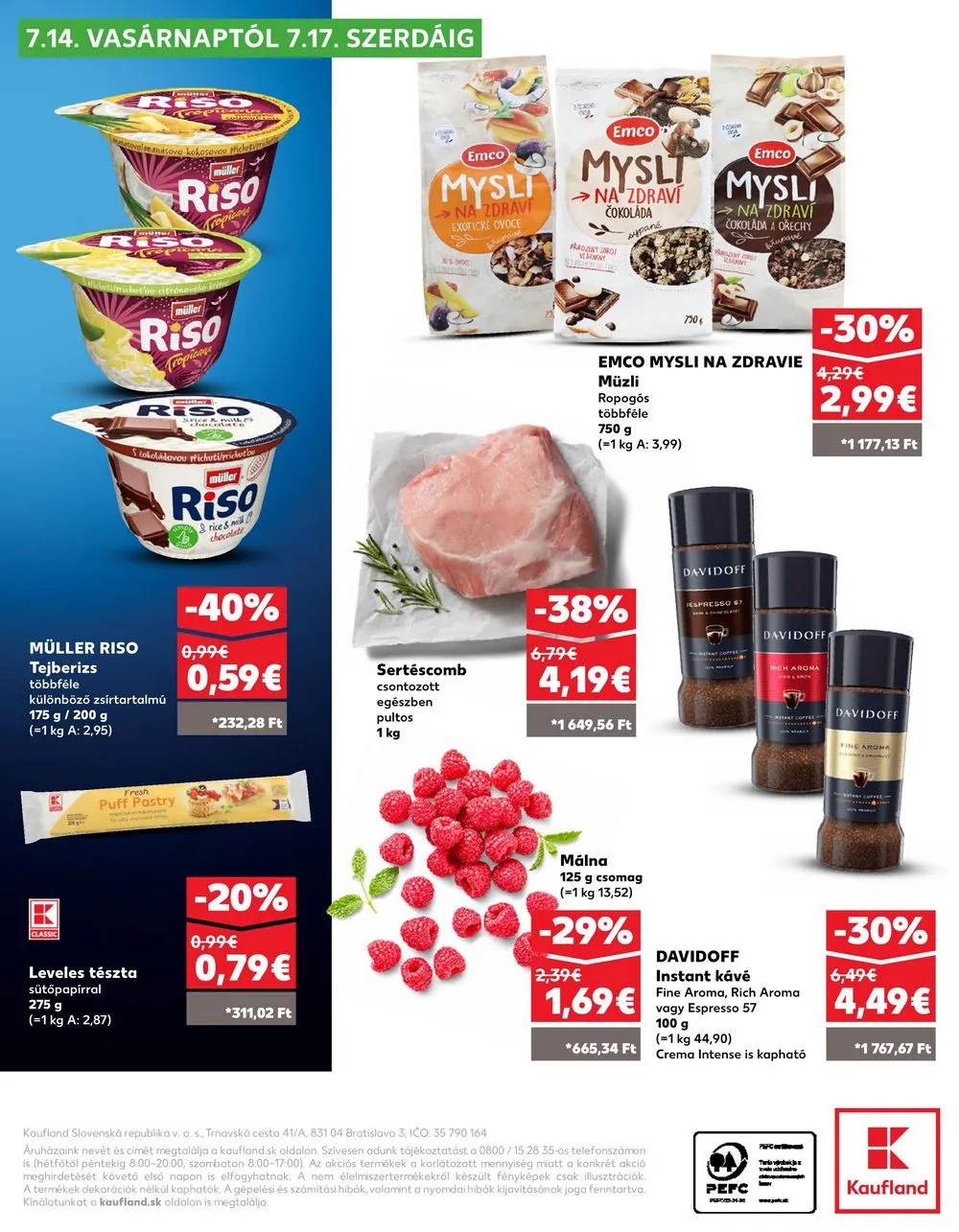 Kaufland akciós újság Losonc Rozsnyo Toketerebes Nagykurtos 07.11–07.17 – 39. oldal