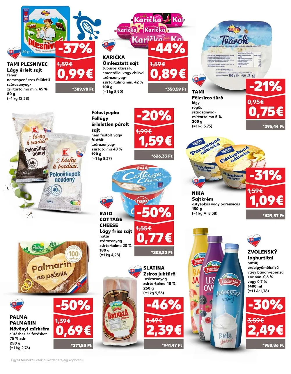 Kaufland akciós újság Losonc Rozsnyo Toketerebes Nagykurtos 07.18–07.24 – 13. oldal