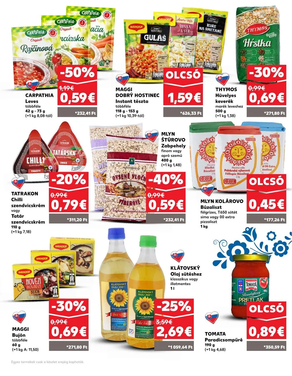 Kaufland akciós újság Losonc Rozsnyo Toketerebes Nagykurtos 07.18–07.24 – 15. oldal