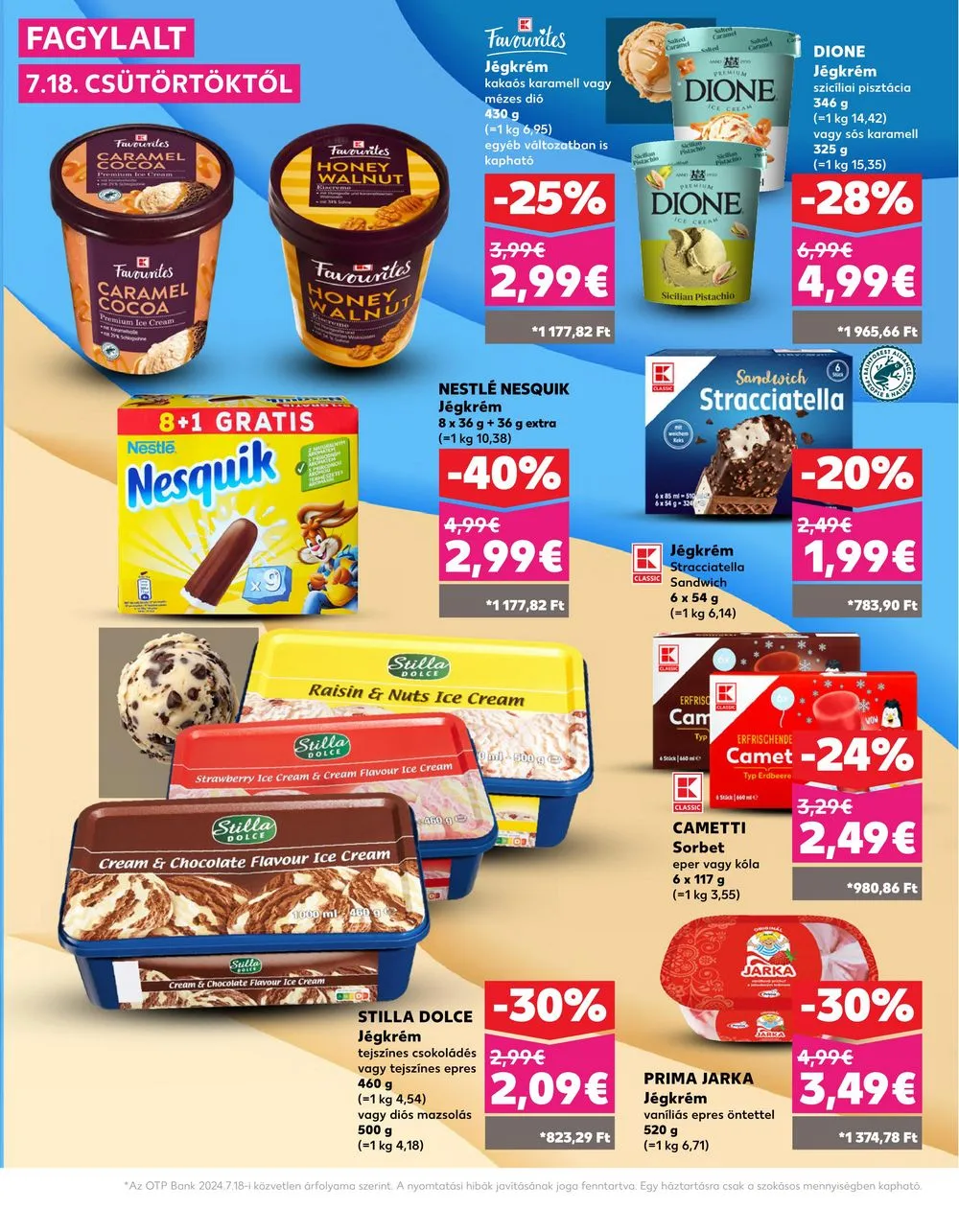 Kaufland akciós újság Losonc Rozsnyo Toketerebes Nagykurtos 07.18–07.24 – 20. oldal