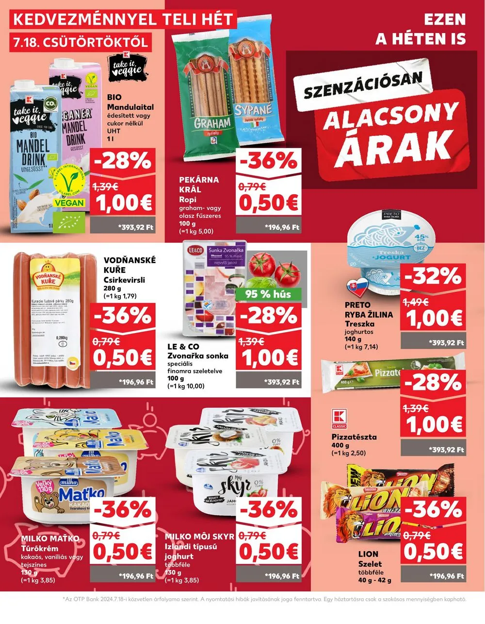 Kaufland akciós újság Losonc Rozsnyo Toketerebes Nagykurtos 07.18–07.24 – 22. oldal