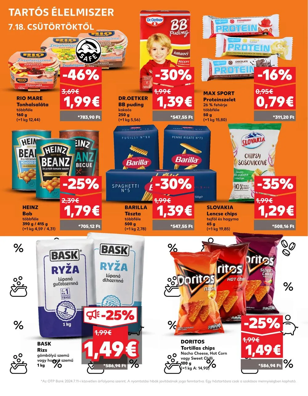 Kaufland akciós újság Losonc Rozsnyo Toketerebes Nagykurtos 07.18–07.24 – 26. oldal