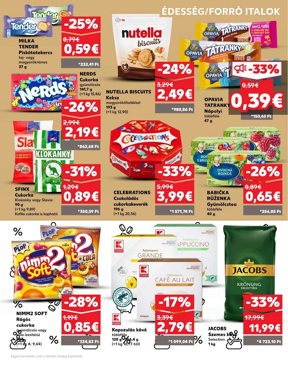 Kaufland akciós újság Losonc Rozsnyo Toketerebes Nagykurtos 07.18–07.24 – 27. oldal
