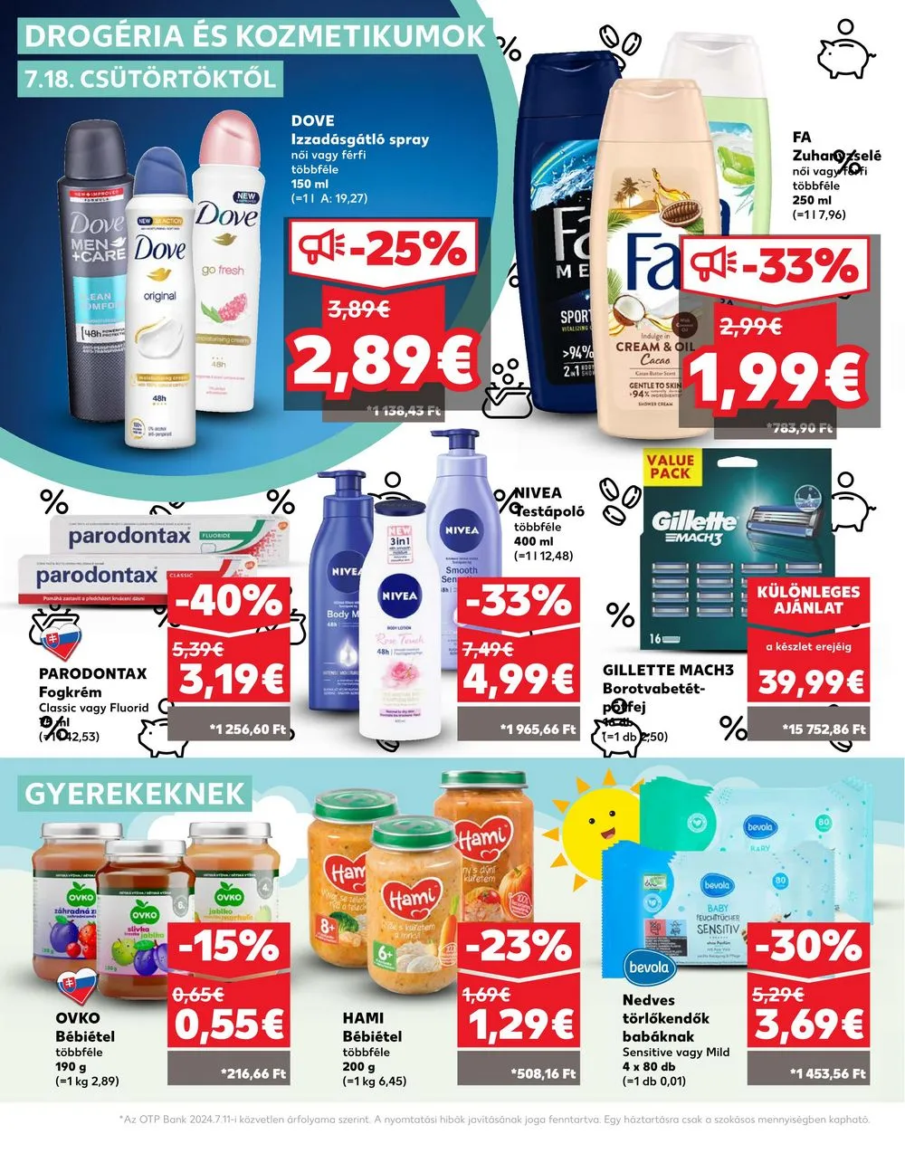 Kaufland akciós újság Losonc Rozsnyo Toketerebes Nagykurtos 07.18–07.24 – 28. oldal