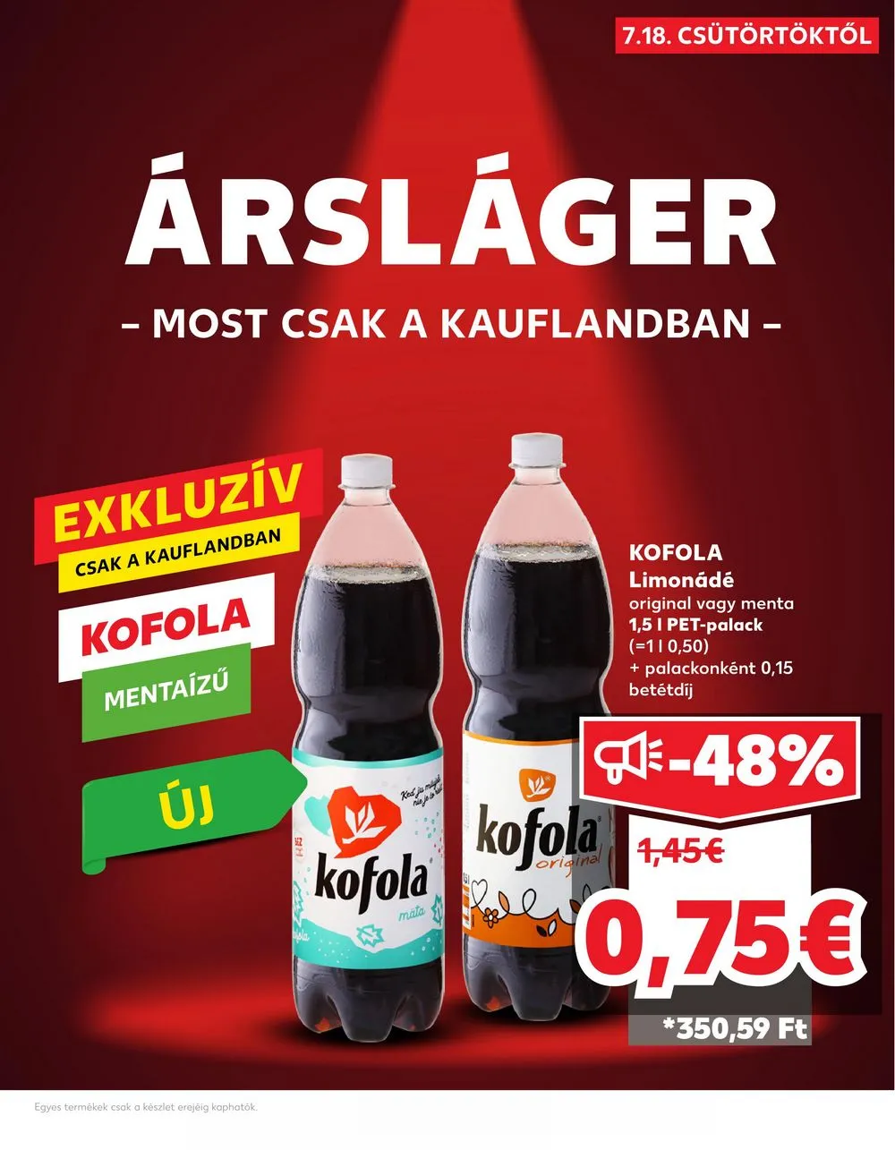 Kaufland akciós újság Losonc Rozsnyo Toketerebes Nagykurtos 07.18–07.24 – 3. oldal