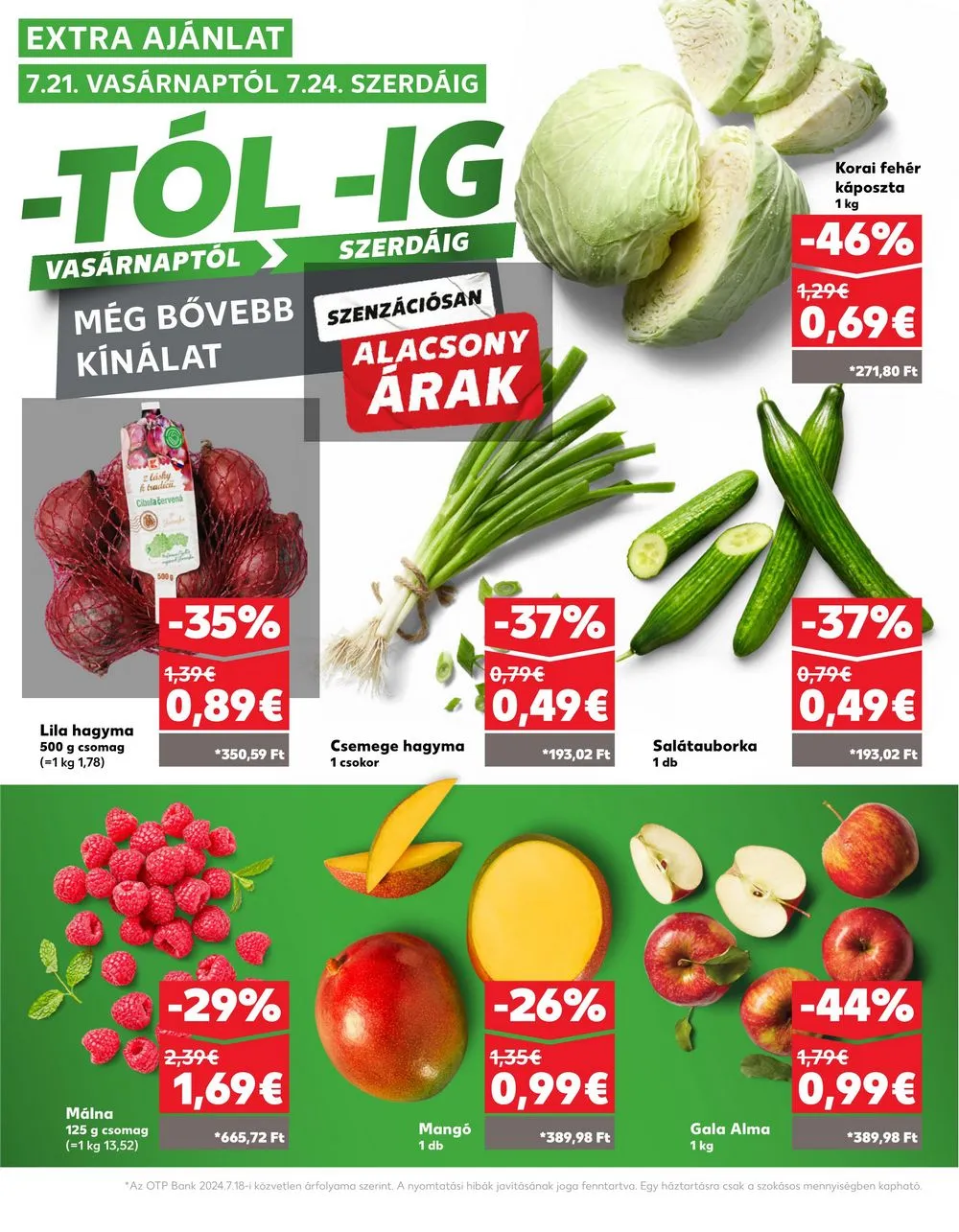 Kaufland akciós újság Losonc Rozsnyo Toketerebes Nagykurtos 07.18–07.24 – 31. oldal