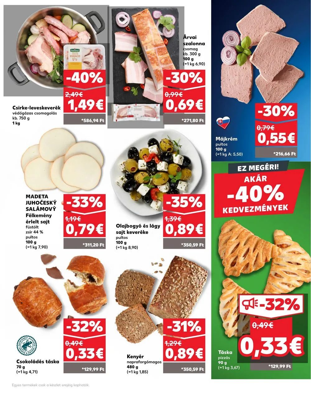 Kaufland akciós újság Losonc Rozsnyo Toketerebes Nagykurtos 07.18–07.24 – 32. oldal