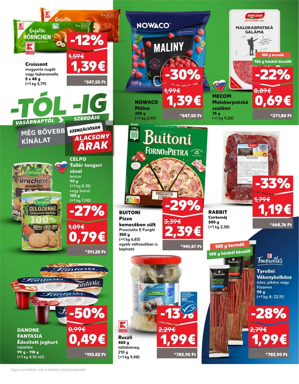 Kaufland akciós újság Losonc Rozsnyo Toketerebes Nagykurtos 07.18–07.24 – 34. oldal