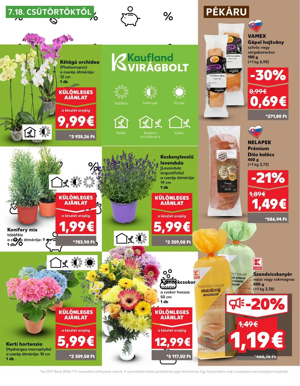 Kaufland akciós újság Losonc Rozsnyo Toketerebes Nagykurtos 07.18–07.24 – 6. oldal
