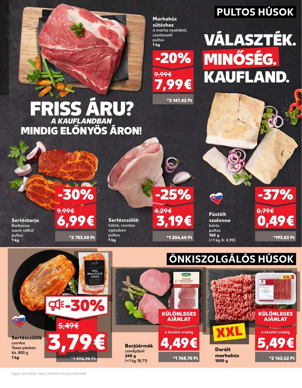 Kaufland akciós újság Losonc Rozsnyo Toketerebes Nagykurtos 07.18–07.24 – 9. oldal