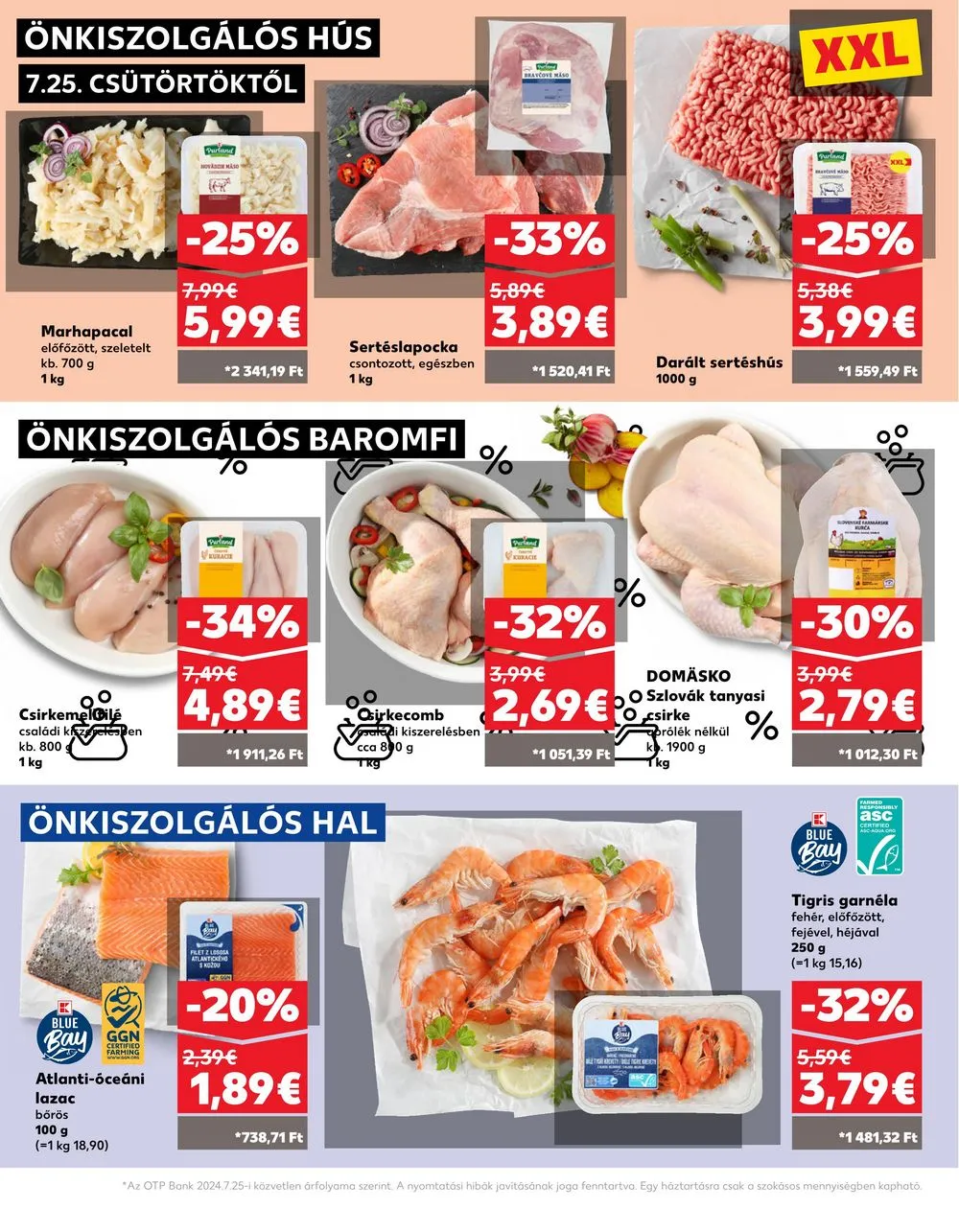 Kaufland akciós újság Losonc Rozsnyo Toketerebes Nagykurtos 07.25–07.31 – 10. oldal