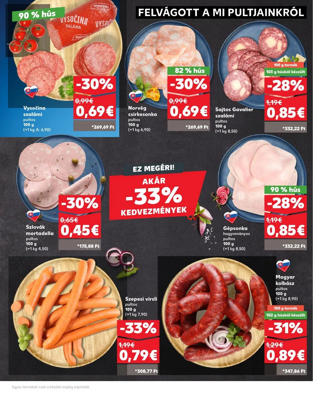 Kaufland akciós újság Losonc Rozsnyo Toketerebes Nagykurtos 07.25–07.31 – 13. oldal