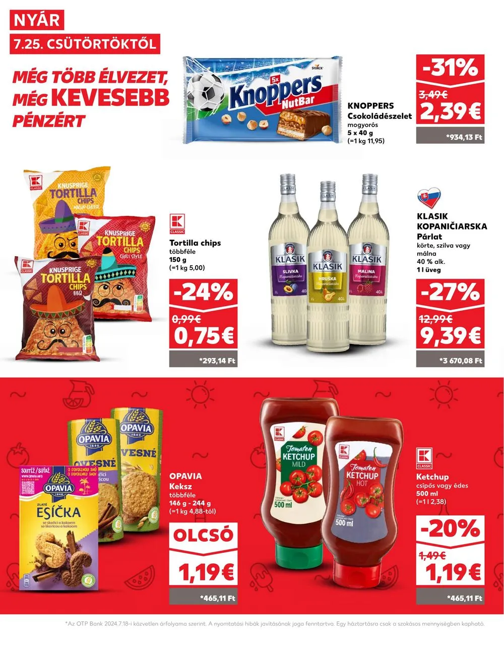 Kaufland akciós újság Losonc Rozsnyo Toketerebes Nagykurtos 07.25–07.31 – 18. oldal