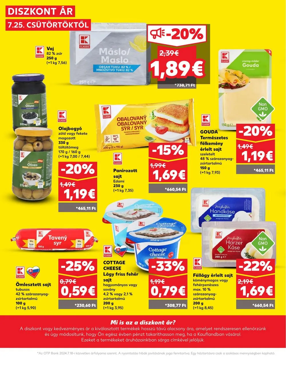 Kaufland akciós újság Losonc Rozsnyo Toketerebes Nagykurtos 07.25–07.31 – 22. oldal