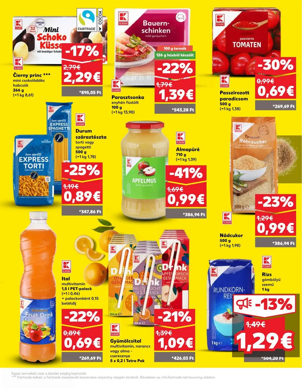 Kaufland akciós újság Losonc Rozsnyo Toketerebes Nagykurtos 07.25–07.31 – 23. oldal