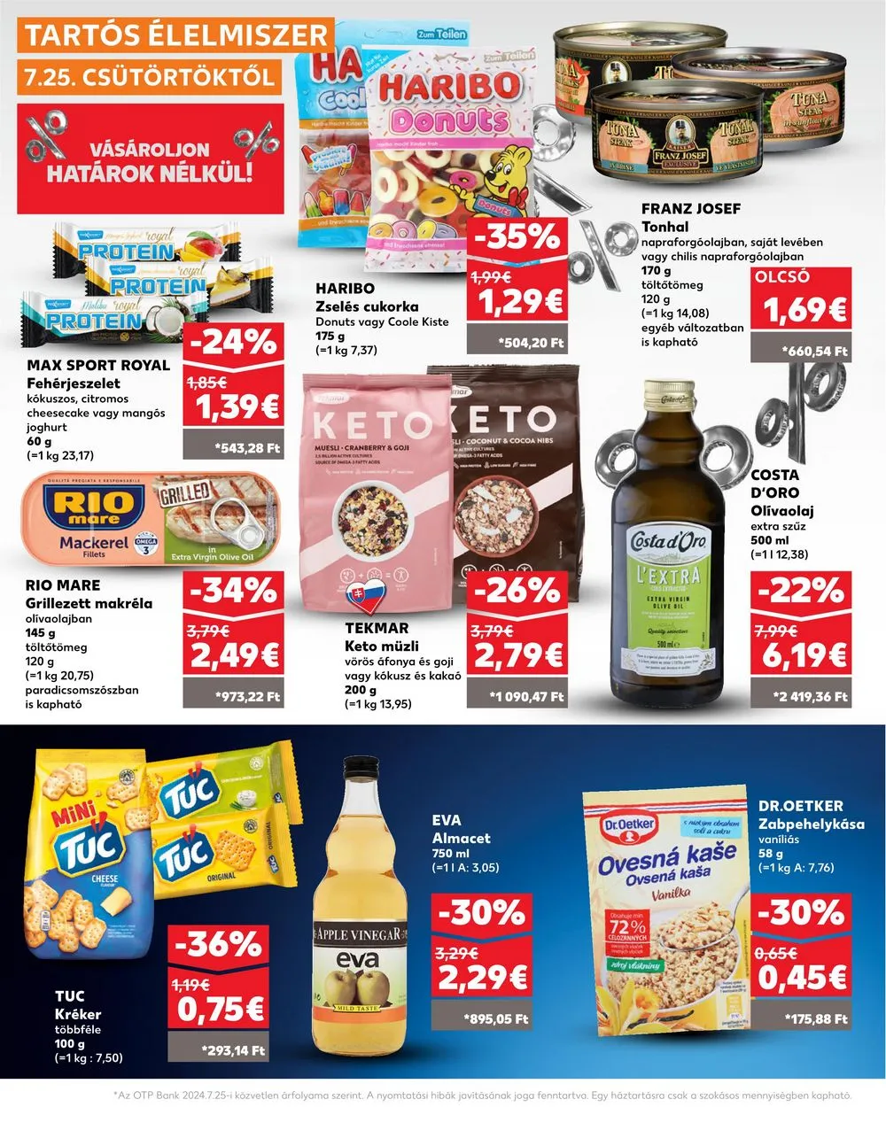 Kaufland akciós újság Losonc Rozsnyo Toketerebes Nagykurtos 07.25–07.31 – 24. oldal