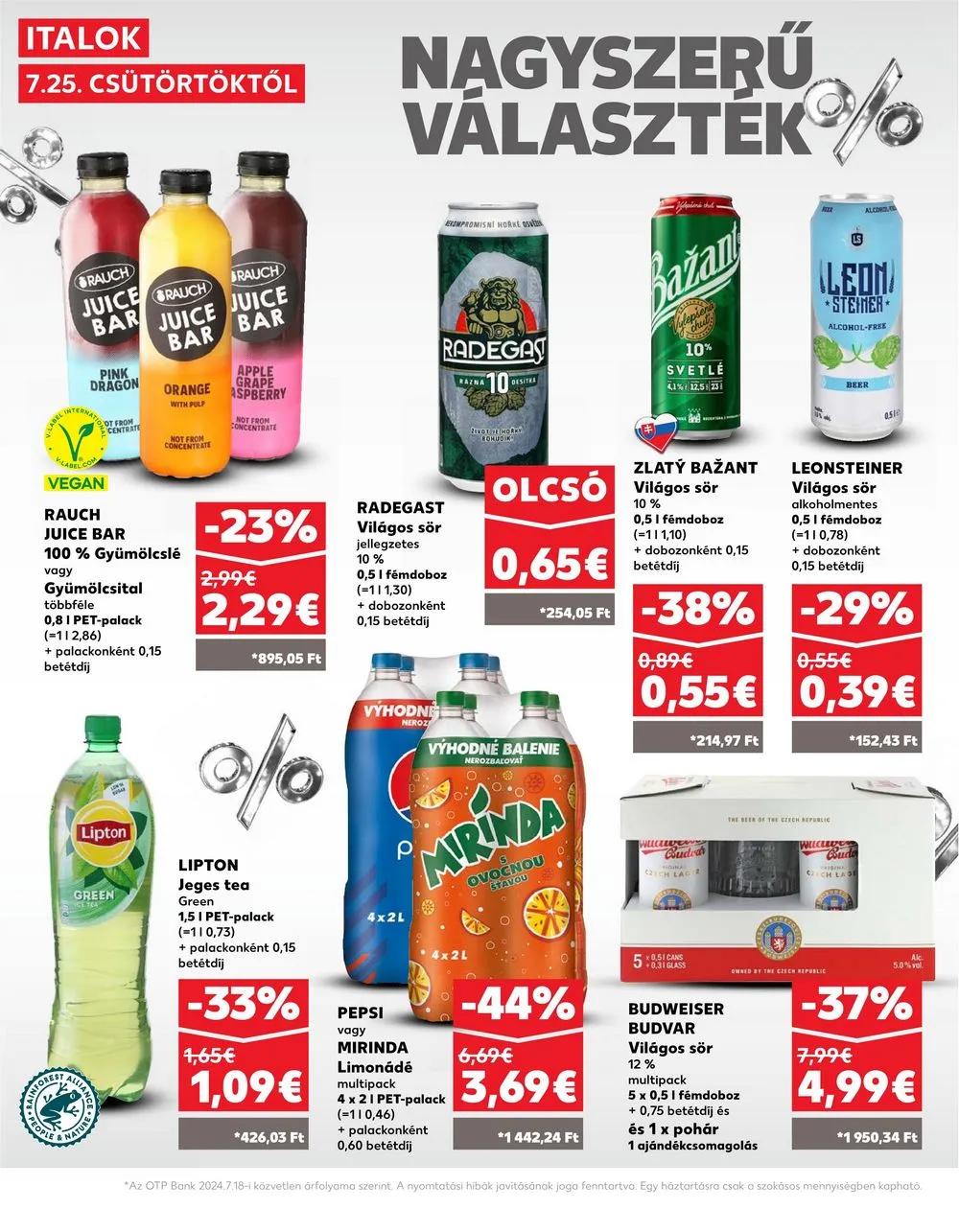 Kaufland akciós újság Losonc Rozsnyo Toketerebes Nagykurtos 07.25–07.31 – 26. oldal