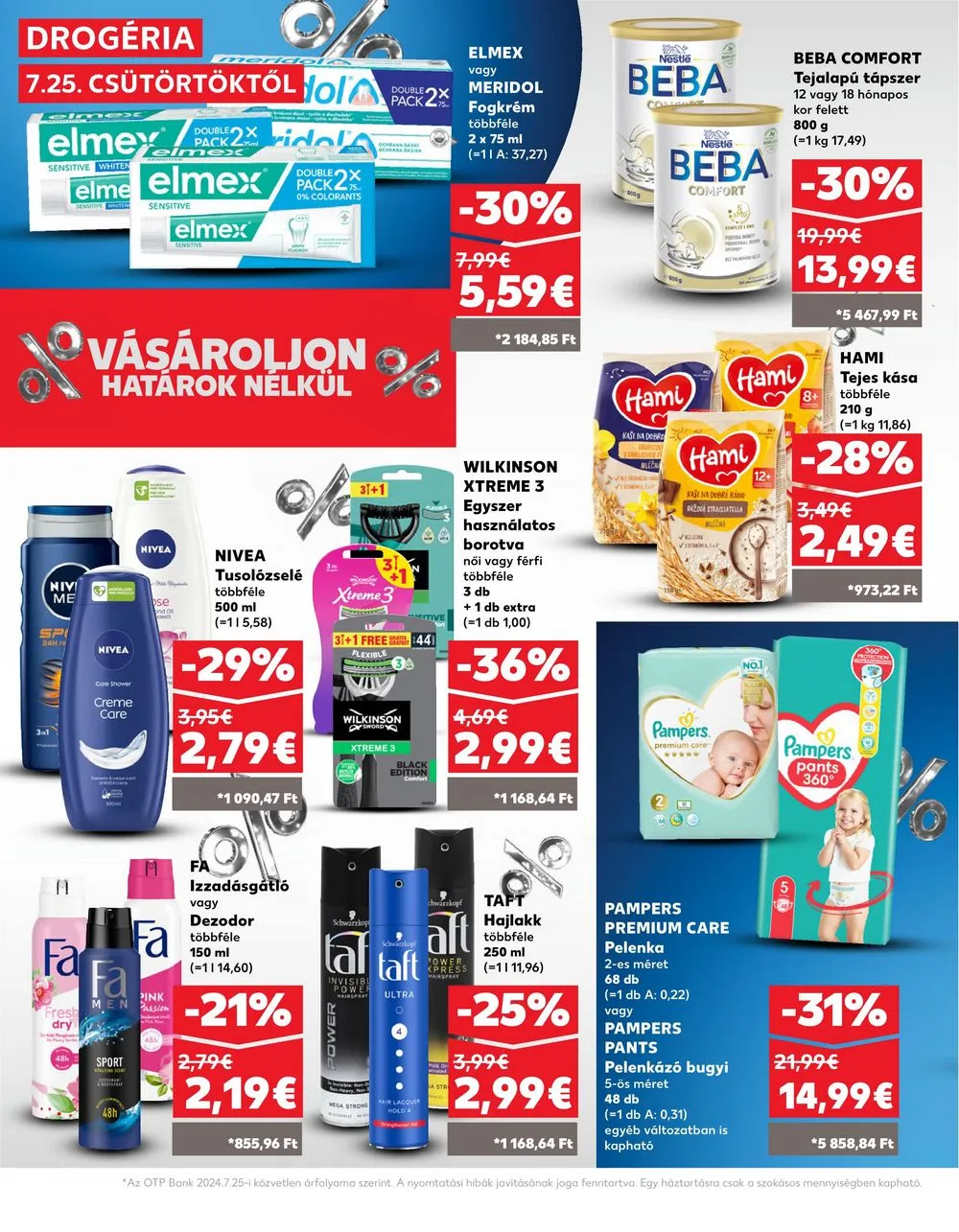 Kaufland akciós újság Losonc Rozsnyo Toketerebes Nagykurtos 07.25–07.31 – 28. oldal
