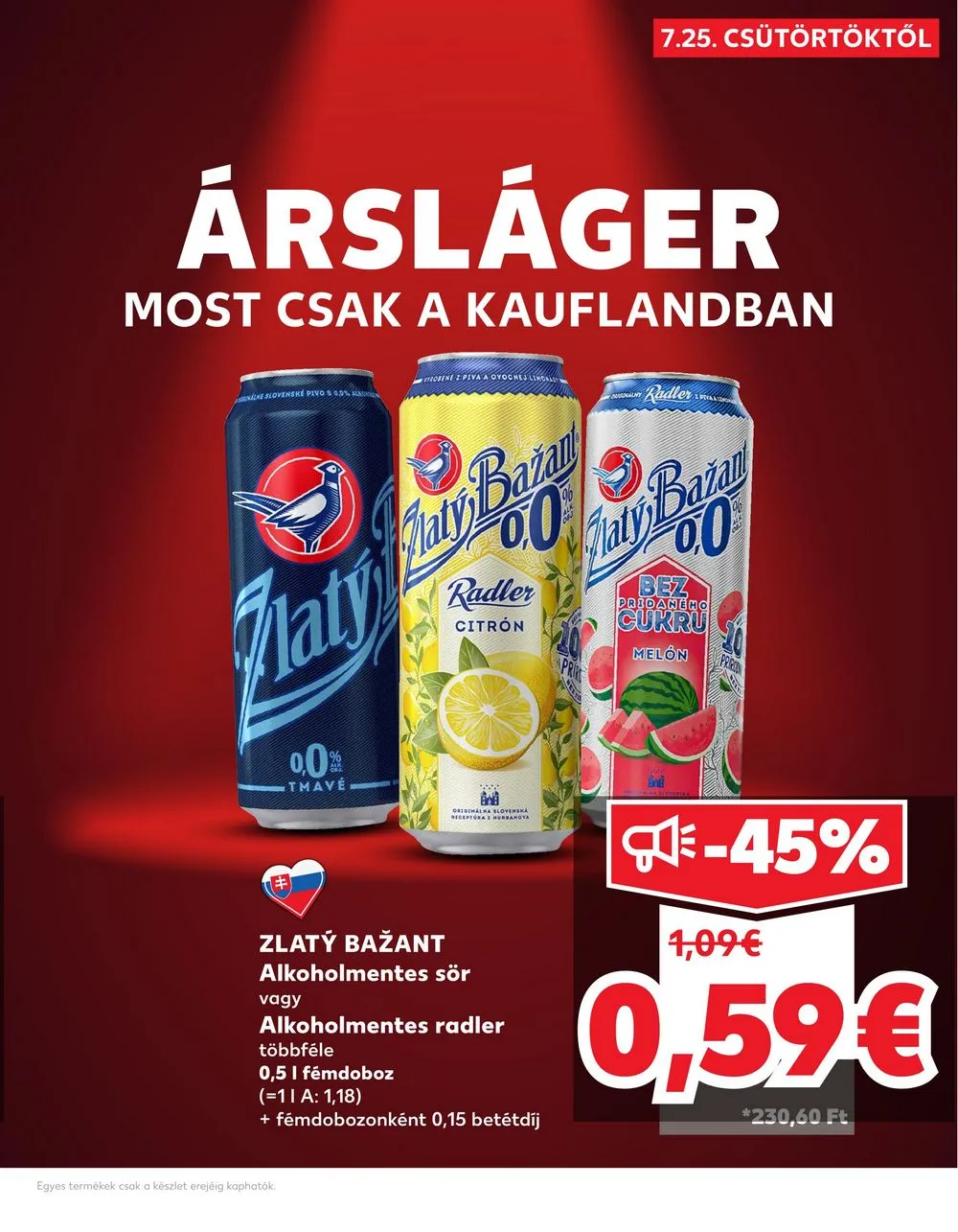 Kaufland akciós újság Losonc Rozsnyo Toketerebes Nagykurtos 07.25–07.31 – 3. oldal