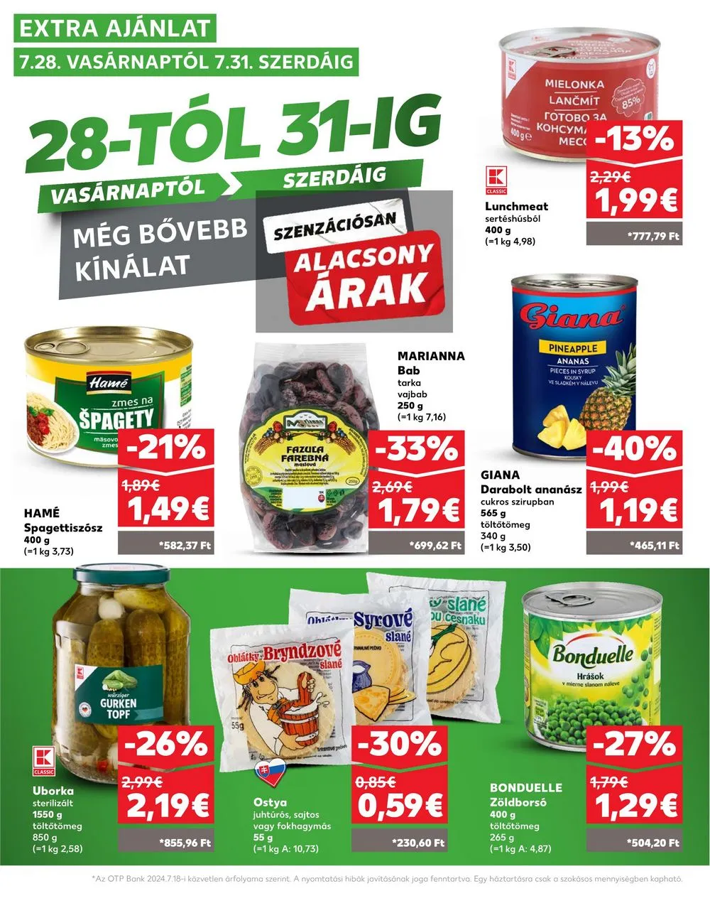 Kaufland akciós újság Losonc Rozsnyo Toketerebes Nagykurtos 07.25–07.31 – 35. oldal