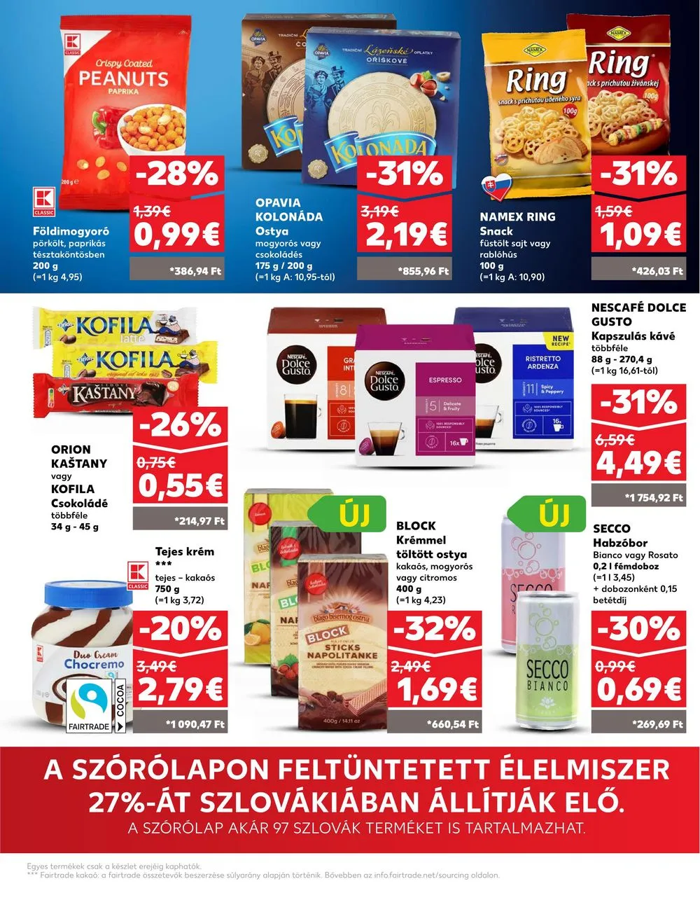 Kaufland akciós újság Losonc Rozsnyo Toketerebes Nagykurtos 07.25–07.31 – 36. oldal