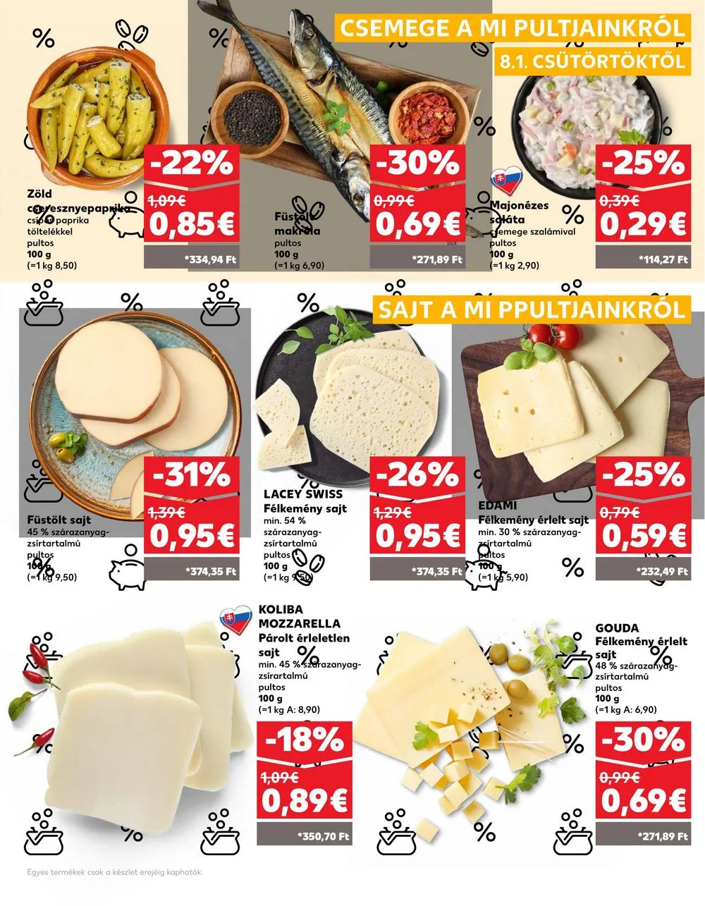 Kaufland akciós újság Losonc Rozsnyo Toketerebes Nagykurtos 08.01–08.07 – 11. oldal