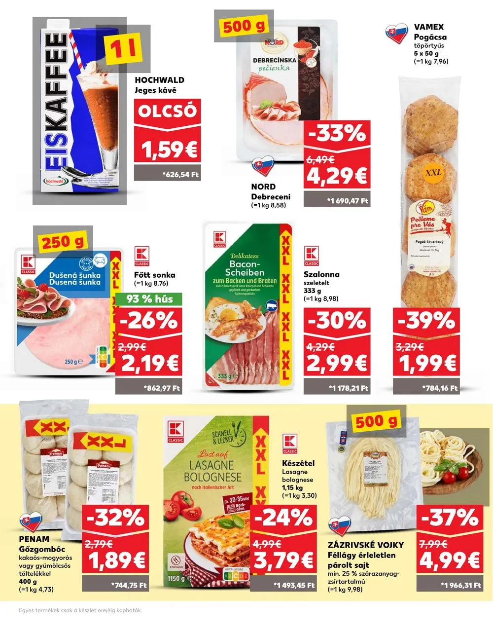 Kaufland akciós újság Losonc Rozsnyo Toketerebes Nagykurtos 08.01–08.07 – 13. oldal