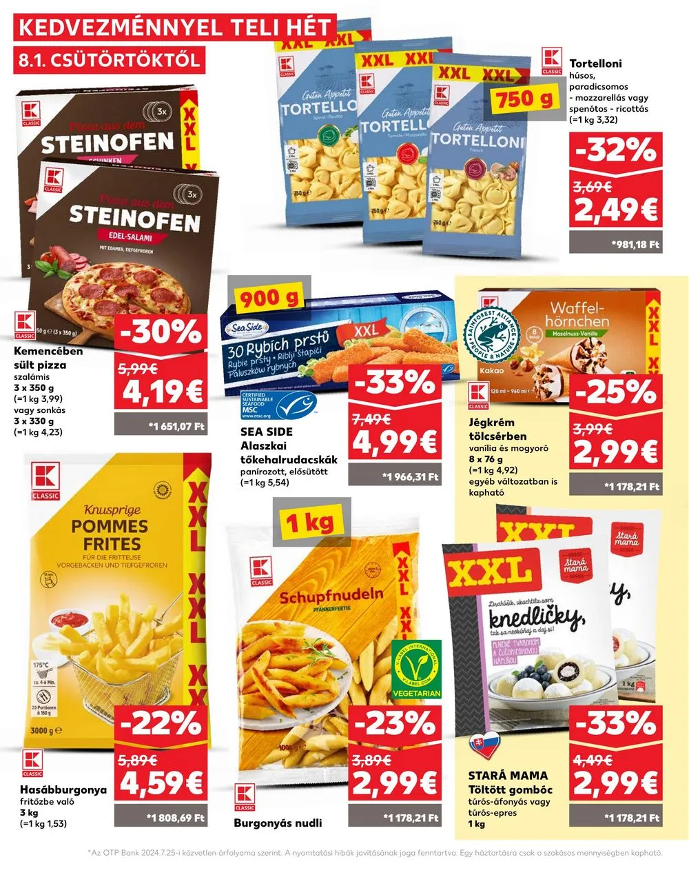 Kaufland akciós újság Losonc Rozsnyo Toketerebes Nagykurtos 08.01–08.07 – 14. oldal