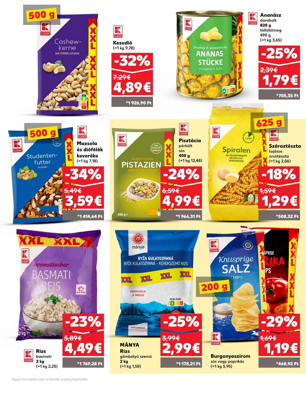 Kaufland akciós újság Losonc Rozsnyo Toketerebes Nagykurtos 08.01–08.07 – 15. oldal