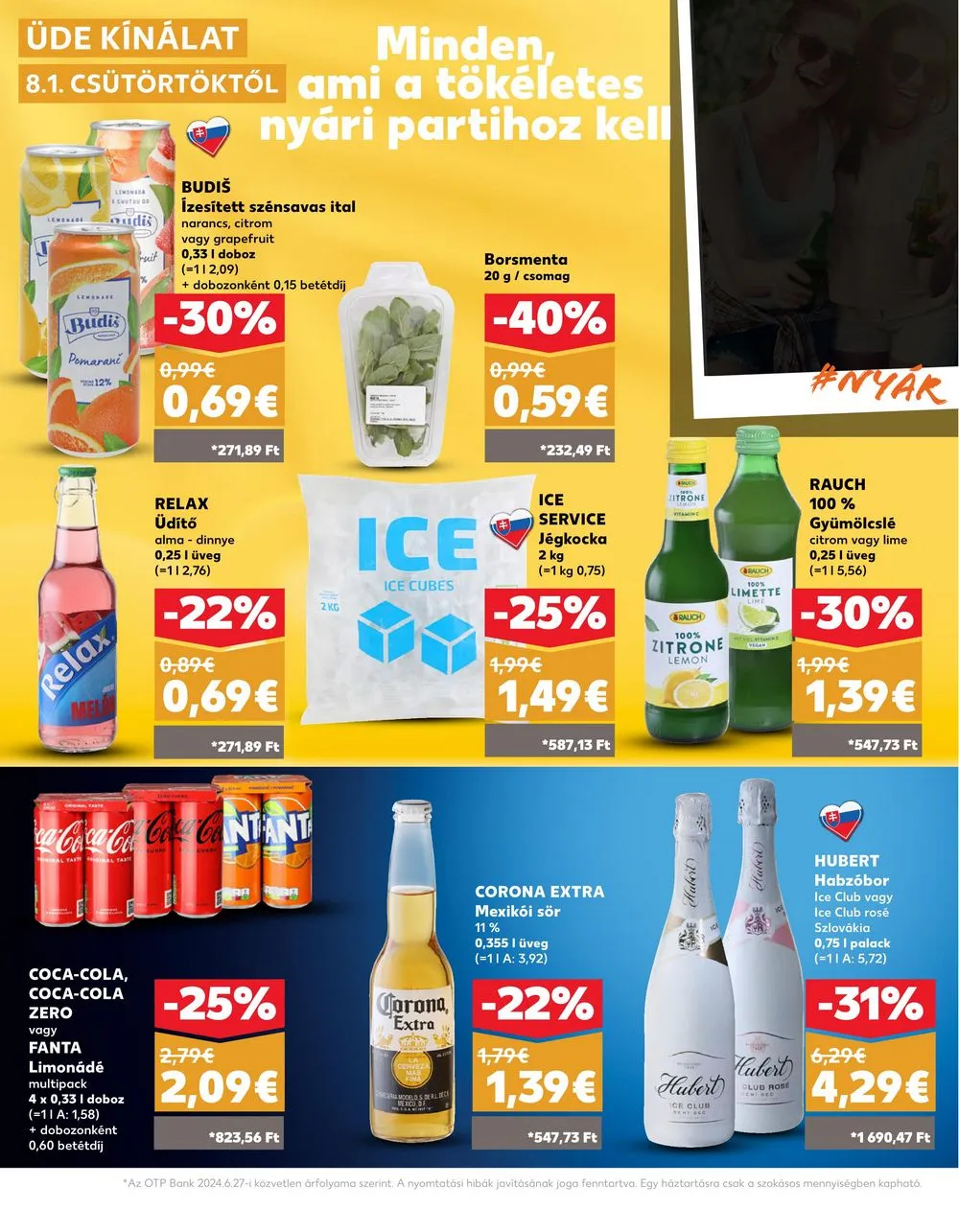 Kaufland akciós újság Losonc Rozsnyo Toketerebes Nagykurtos 08.01–08.07 – 24. oldal