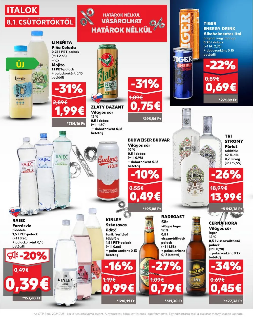 Kaufland akciós újság Losonc Rozsnyo Toketerebes Nagykurtos 08.01–08.07 – 26. oldal
