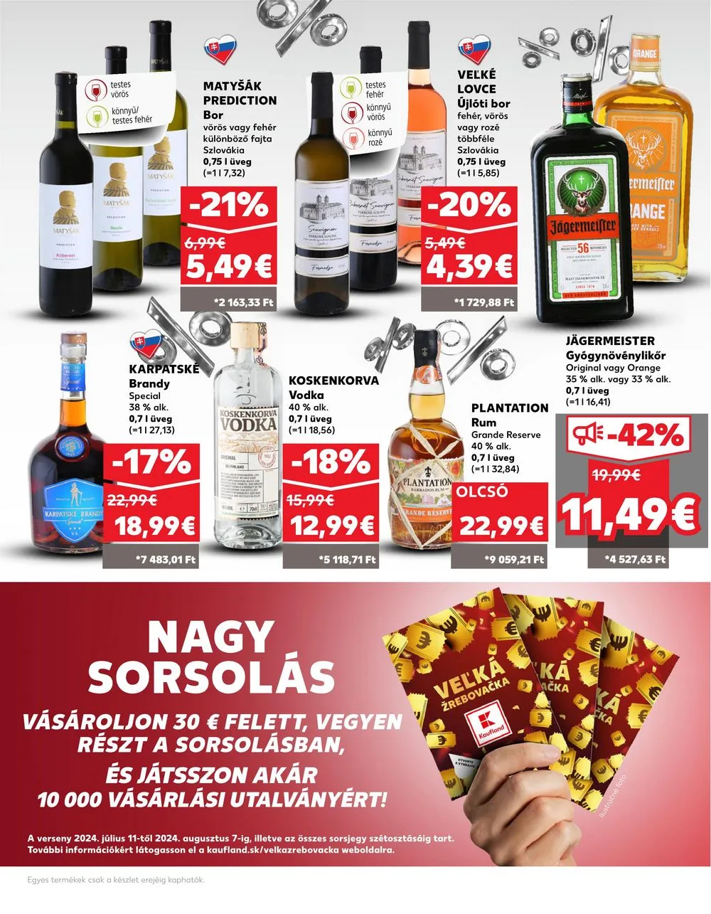 Kaufland akciós újság Losonc Rozsnyo Toketerebes Nagykurtos 08.01–08.07 – 27. oldal