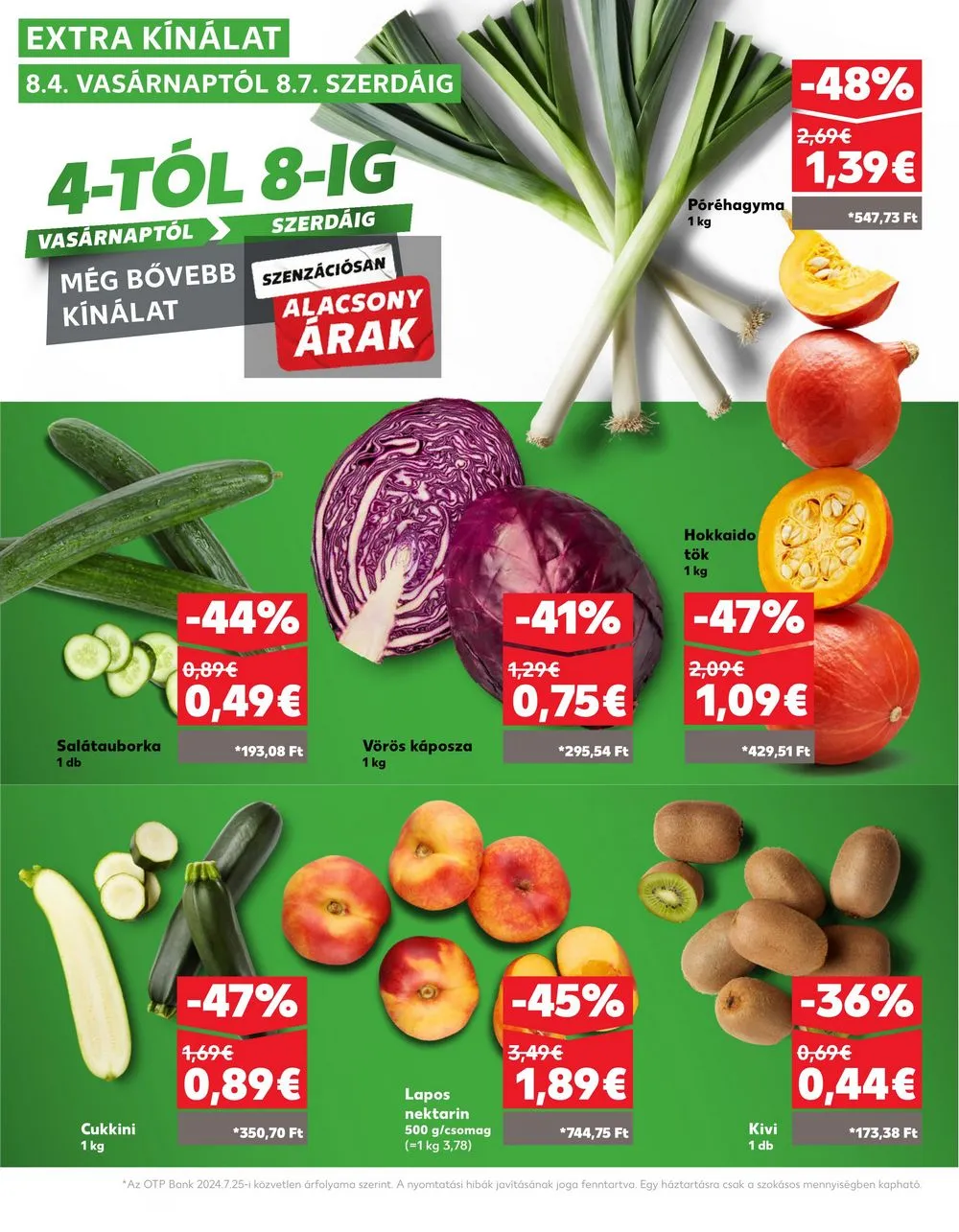 Kaufland akciós újság Losonc Rozsnyo Toketerebes Nagykurtos 08.01–08.07 – 31. oldal