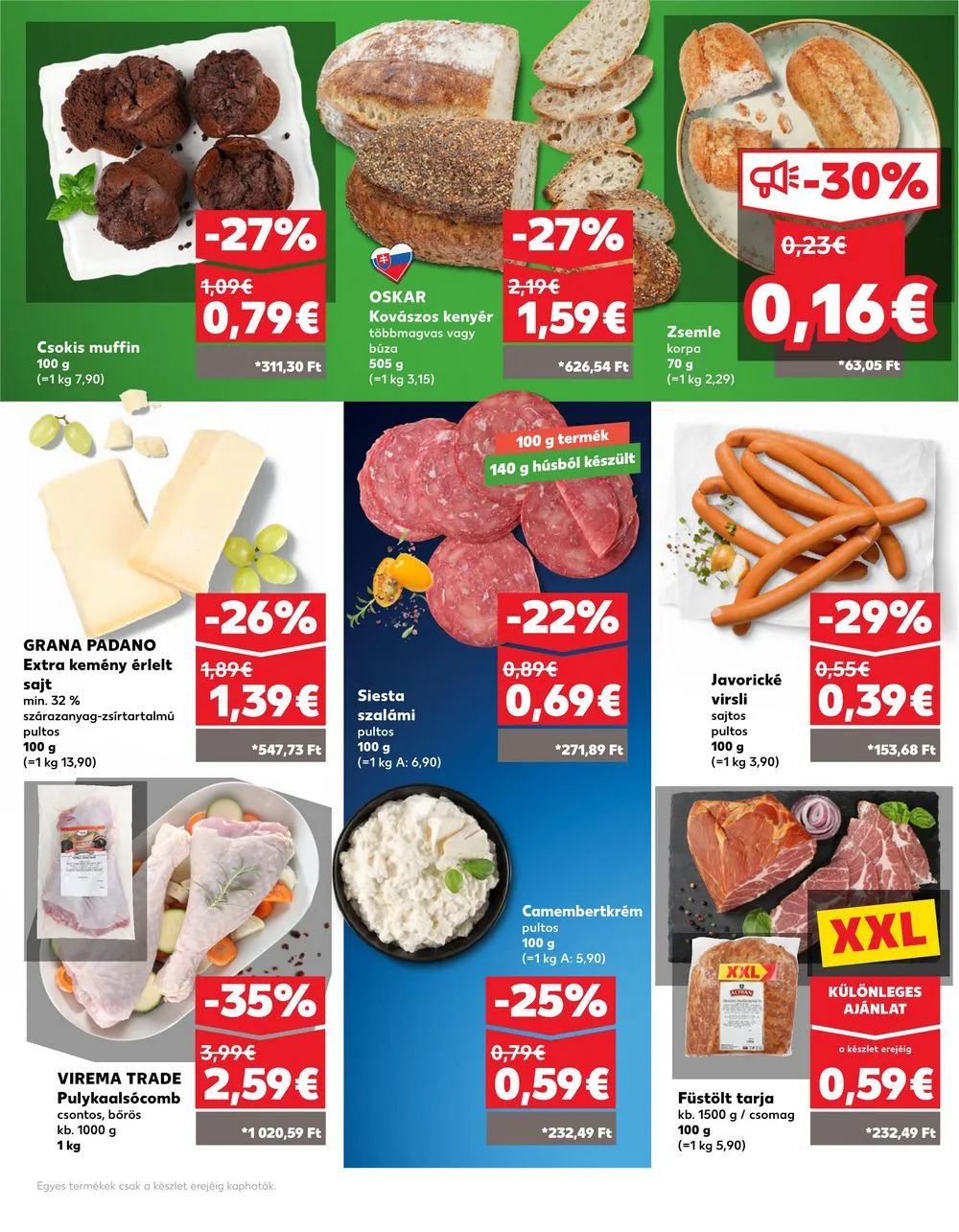 Kaufland akciós újság Losonc Rozsnyo Toketerebes Nagykurtos 08.01–08.07 – 32. oldal