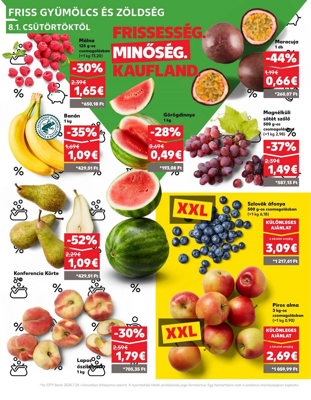 Kaufland akciós újság Losonc Rozsnyo Toketerebes Nagykurtos 08.01–08.07 – 4. oldal