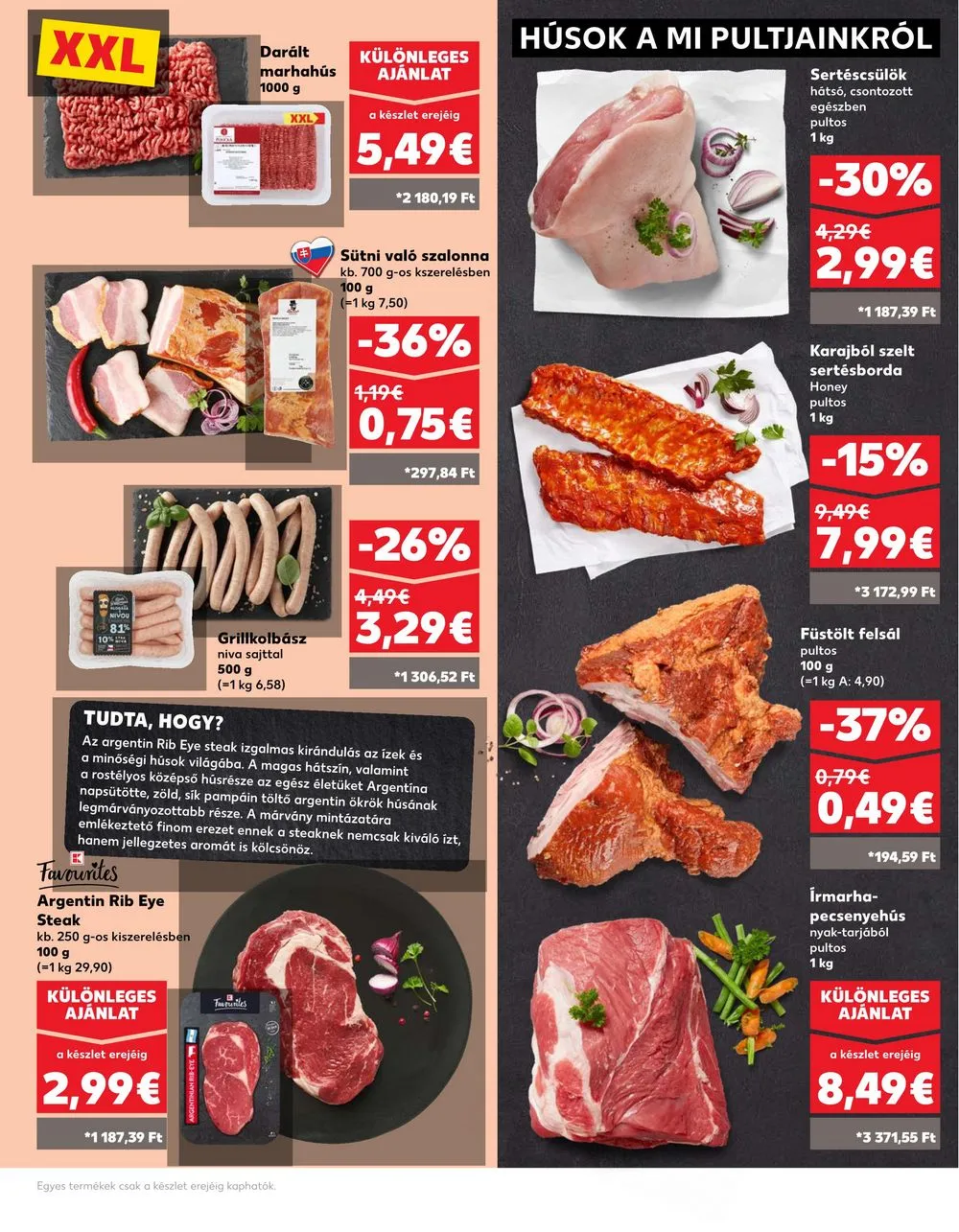 Kaufland akciós újság Losonc Rozsnyo Toketerebes Nagykurtos 08.15–08.21 – 11. oldal