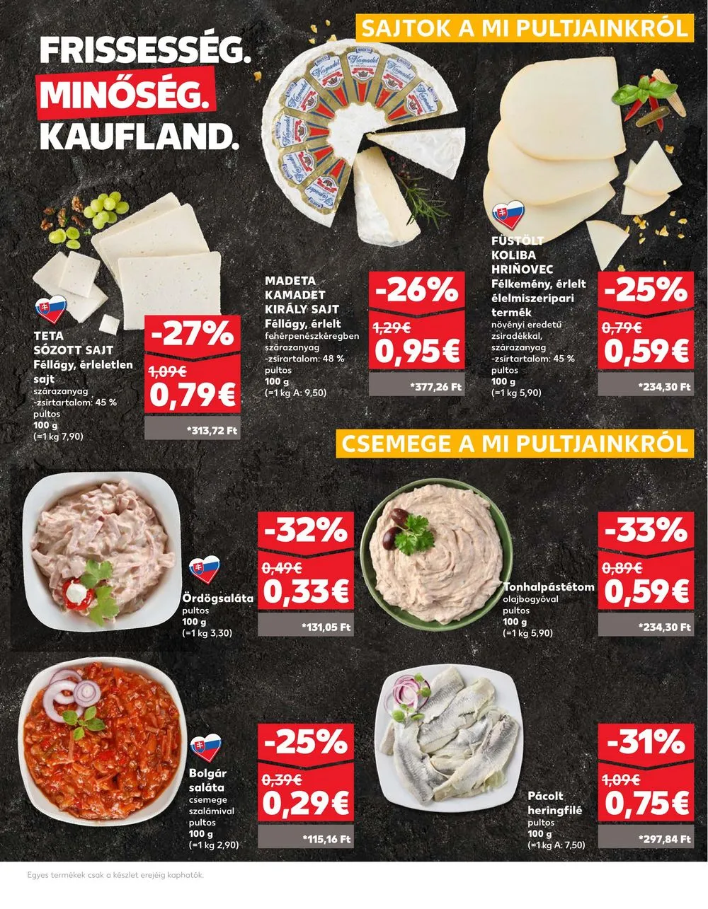 Kaufland akciós újság Losonc Rozsnyo Toketerebes Nagykurtos 08.15–08.21 – 13. oldal