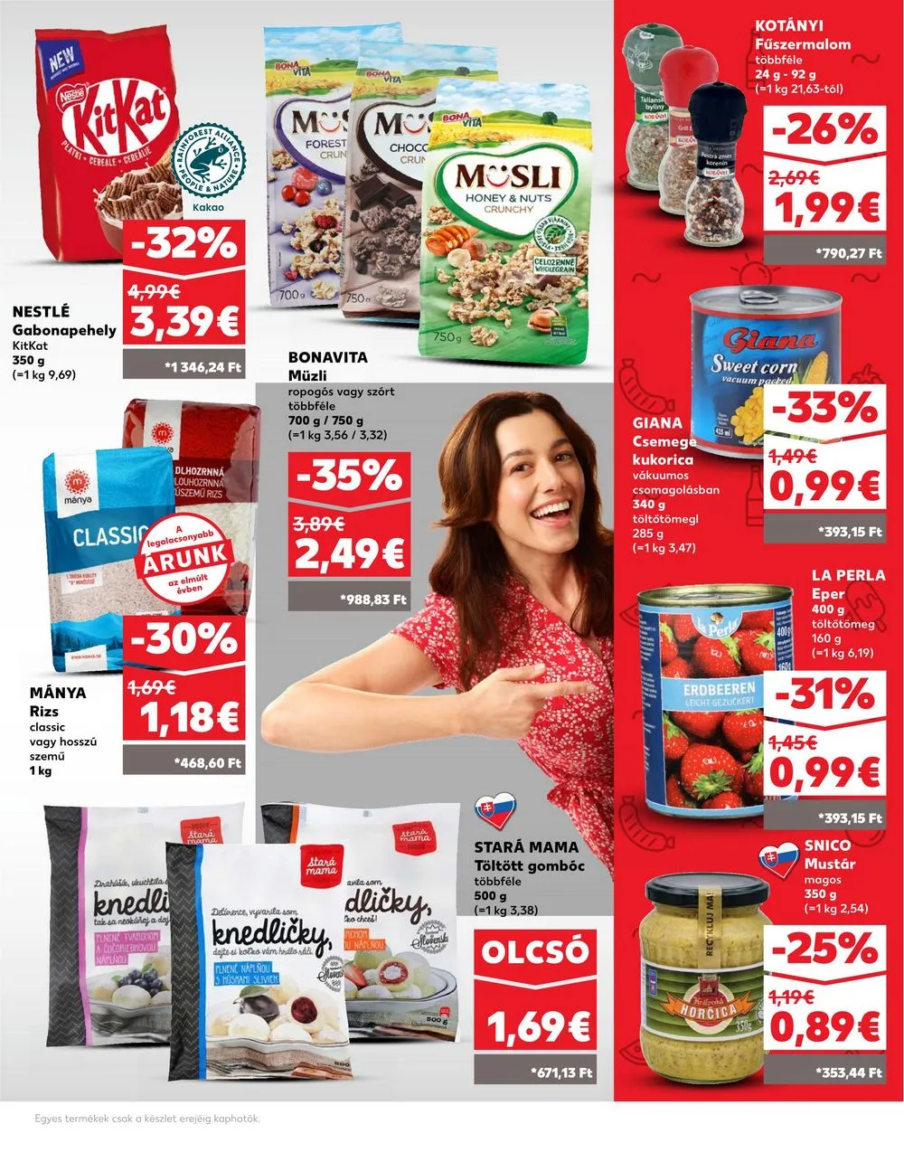 Kaufland akciós újság Losonc Rozsnyo Toketerebes Nagykurtos 08.15–08.21 – 17. oldal