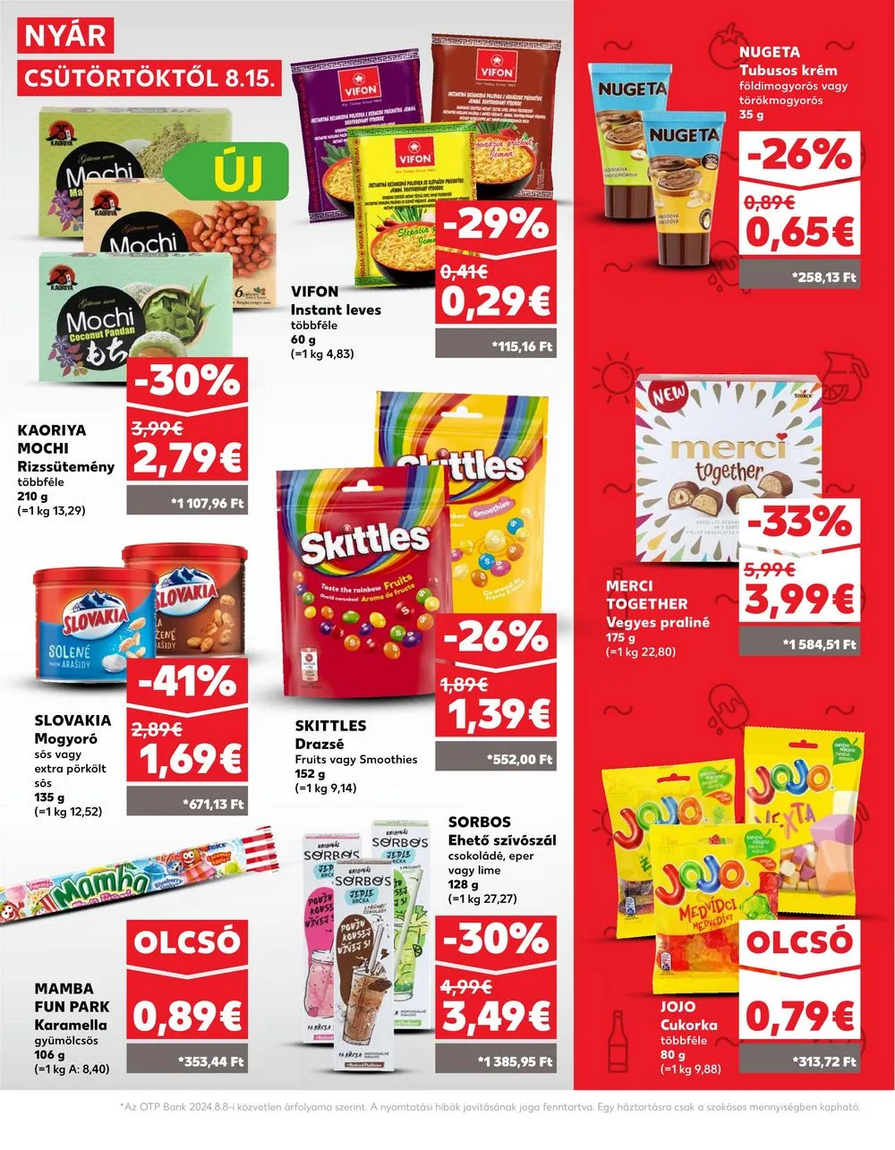 Kaufland akciós újság Losonc Rozsnyo Toketerebes Nagykurtos 08.15–08.21 – 18. oldal