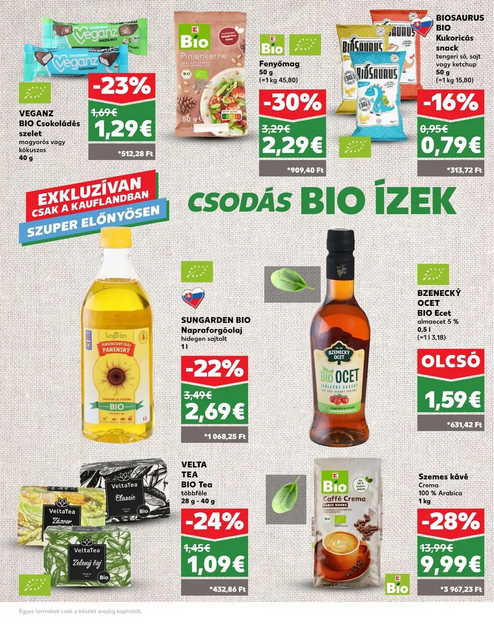 Kaufland akciós újság Losonc Rozsnyo Toketerebes Nagykurtos 08.15–08.21 – 23. oldal