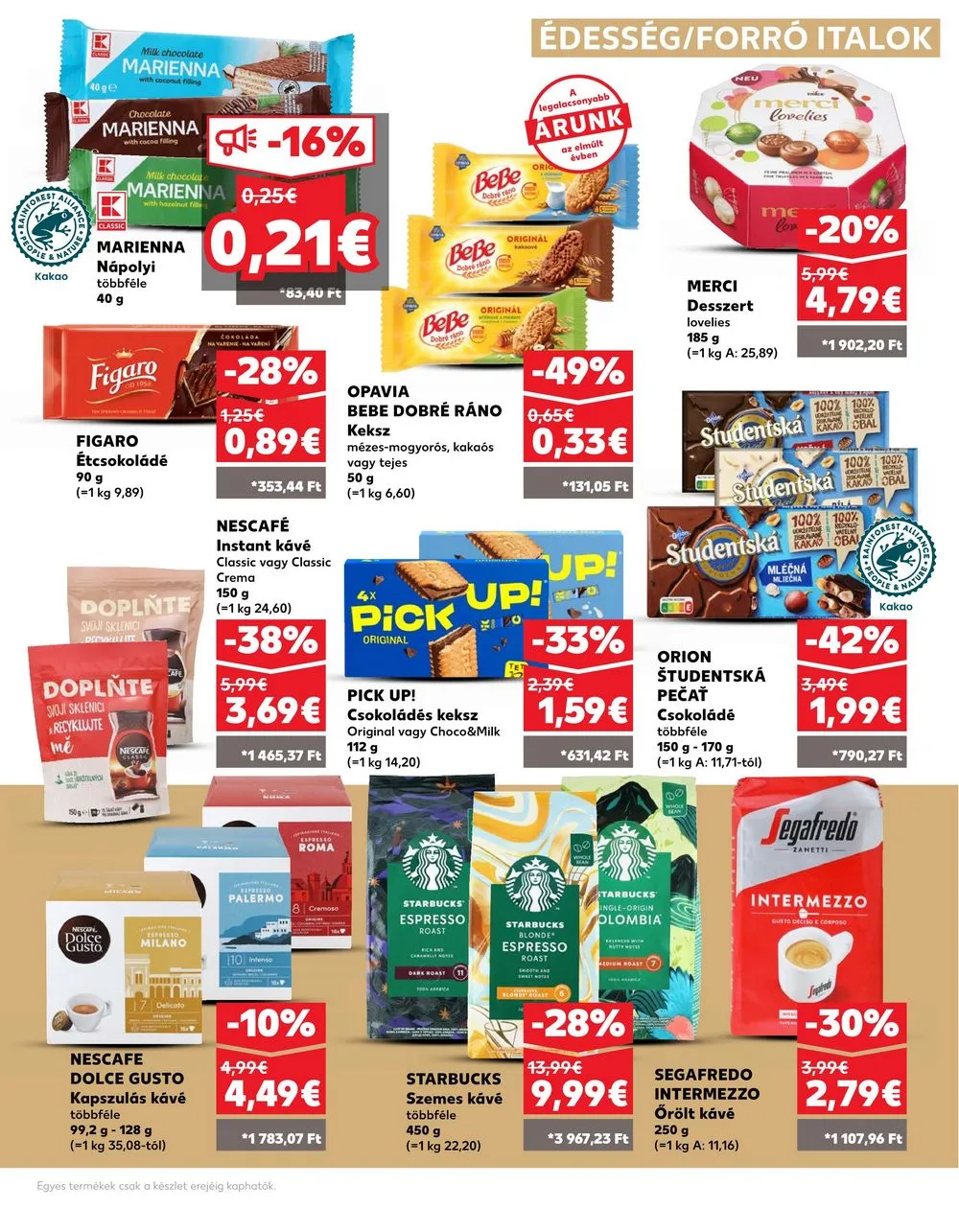 Kaufland akciós újság Losonc Rozsnyo Toketerebes Nagykurtos 08.15–08.21 – 25. oldal