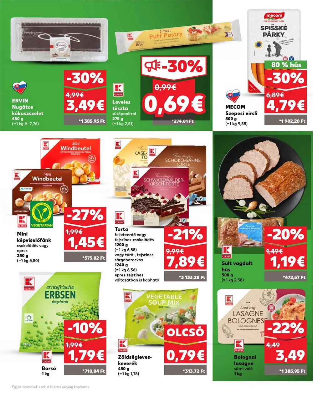 Kaufland akciós újság Losonc Rozsnyo Toketerebes Nagykurtos 08.15–08.21 – 33. oldal