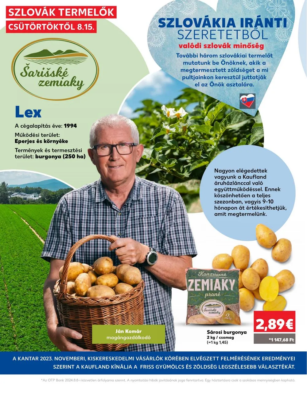 Kaufland akciós újság Losonc Rozsnyo Toketerebes Nagykurtos 08.15–08.21 – 6. oldal