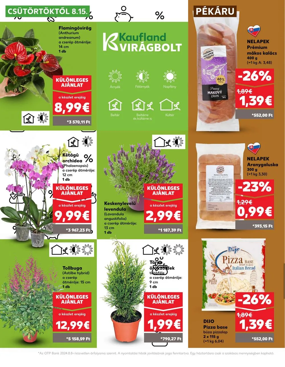 Kaufland akciós újság Losonc Rozsnyo Toketerebes Nagykurtos 08.15–08.21 – 8. oldal