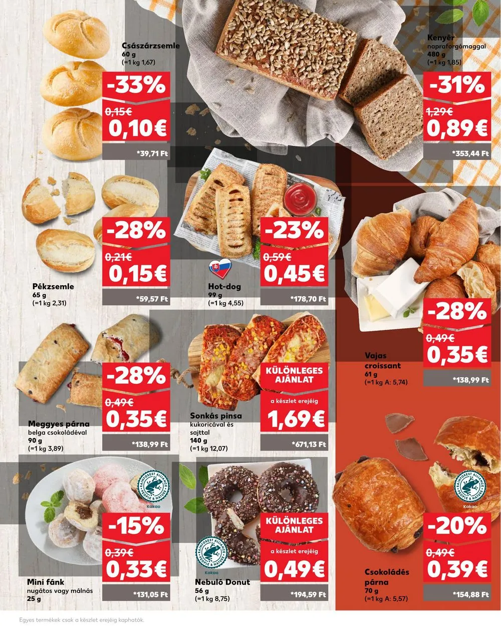 Kaufland akciós újság Losonc Rozsnyo Toketerebes Nagykurtos 08.15–08.21 – 9. oldal