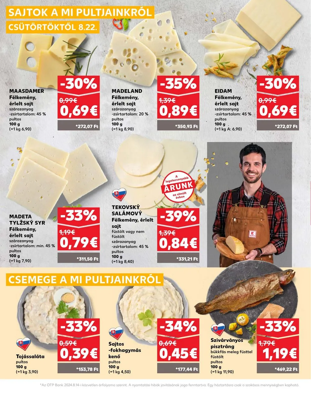Kaufland akciós újság Losonc Rozsnyo Toketerebes Nagykurtos 08.22–08.28 – 10. oldal