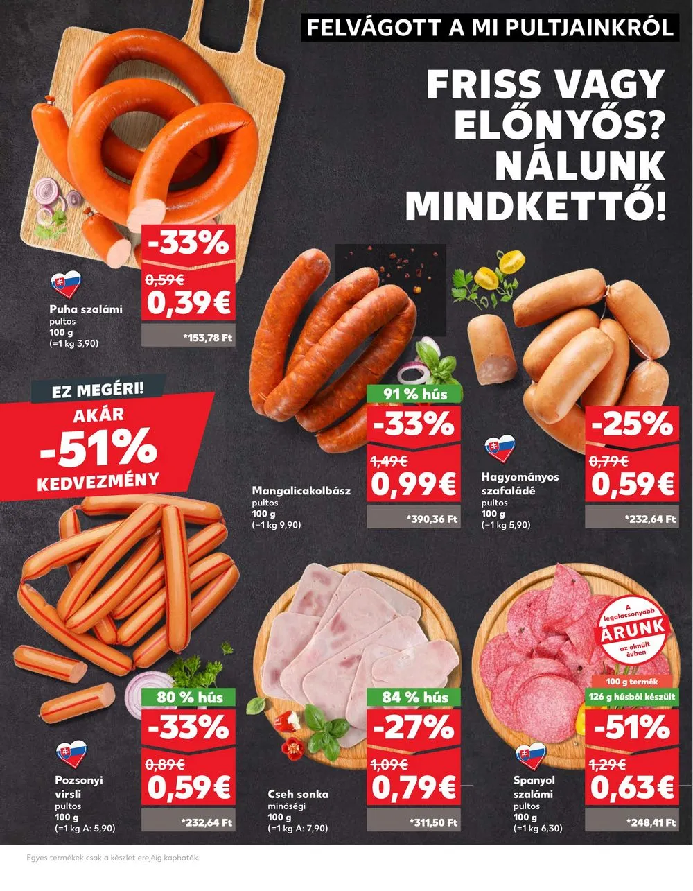 Kaufland akciós újság Losonc Rozsnyo Toketerebes Nagykurtos 08.22–08.28 – 11. oldal